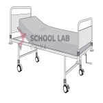 Bed,hospital,standard,w/mattress